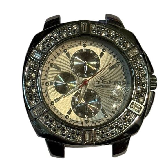 ICE STAR 4996 Quartz Analog Men's Watch Large No Band Water Resistant Time Piece - Picture 1 of 4